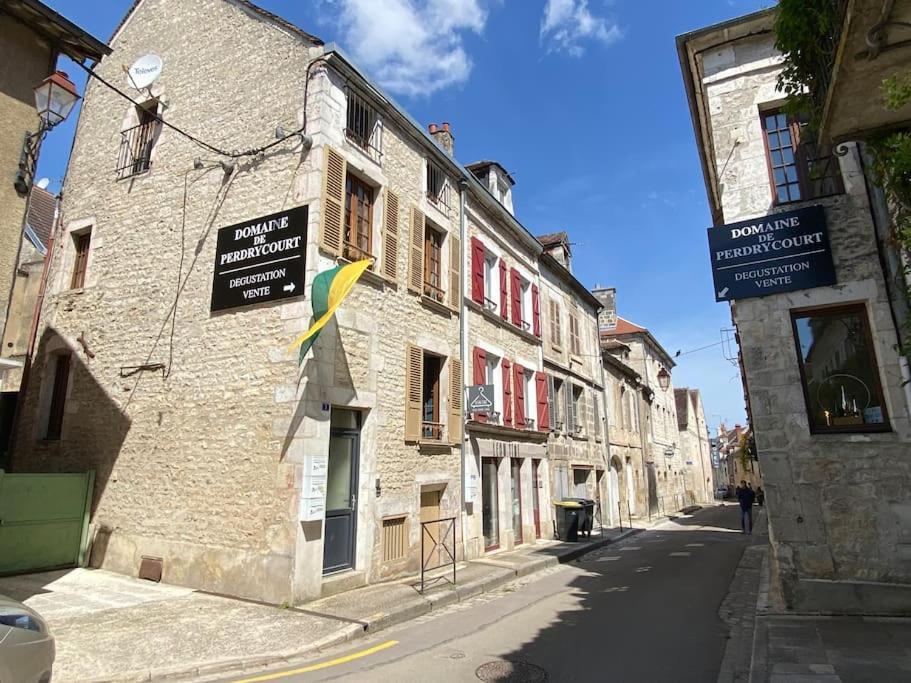 La Belle Cuvee - Plein Centre-Ville Chablis Eksteriør billede